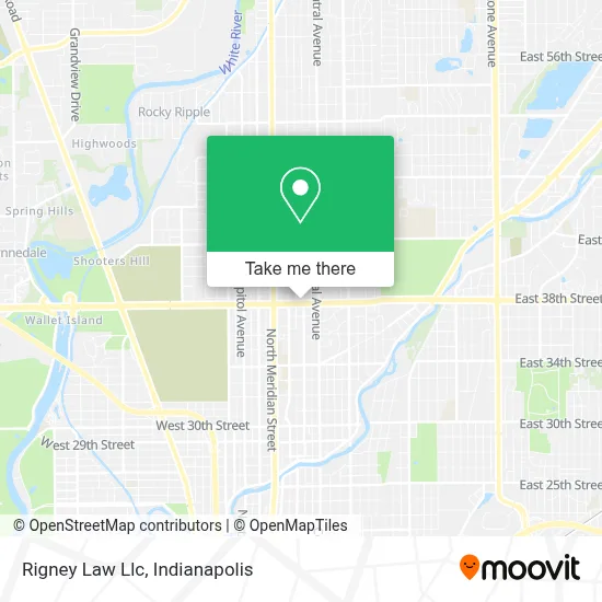 Rigney Law Llc map