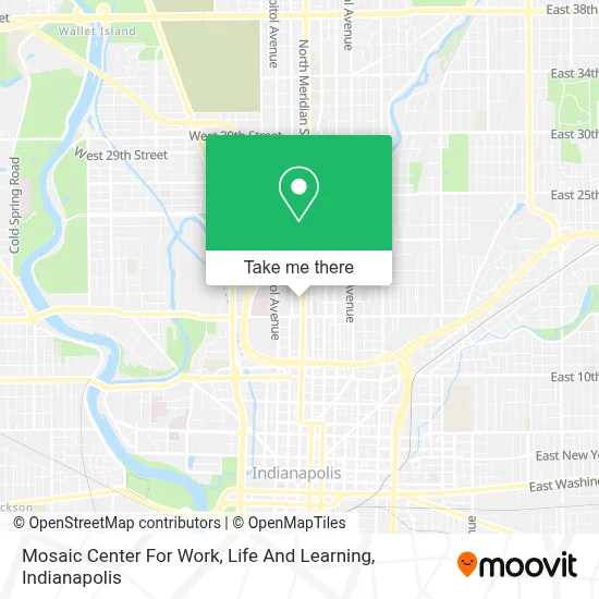 Mosaic Center For Work, Life And Learning map