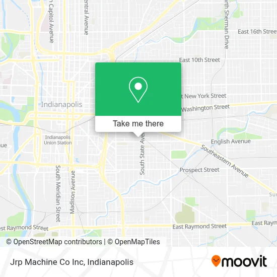 Jrp Machine Co Inc map