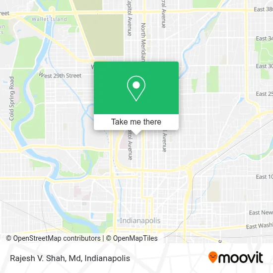 Rajesh V. Shah, Md map