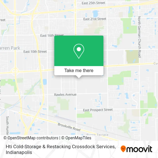 Hti Cold-Storage & Restacking Crossdock Services map