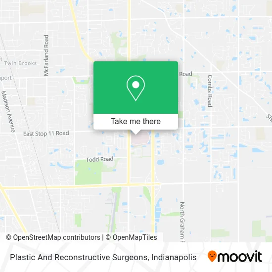 Plastic And Reconstructive Surgeons map