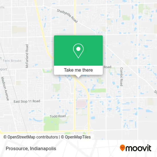 Prosource map