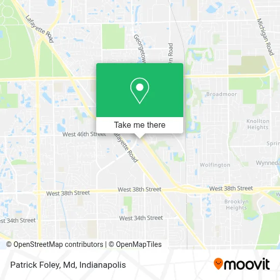 Patrick Foley, Md map