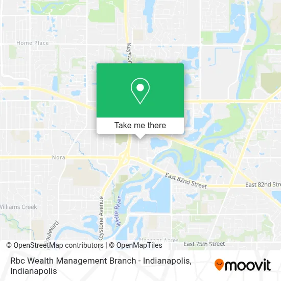Rbc Wealth Management Branch - Indianapolis map