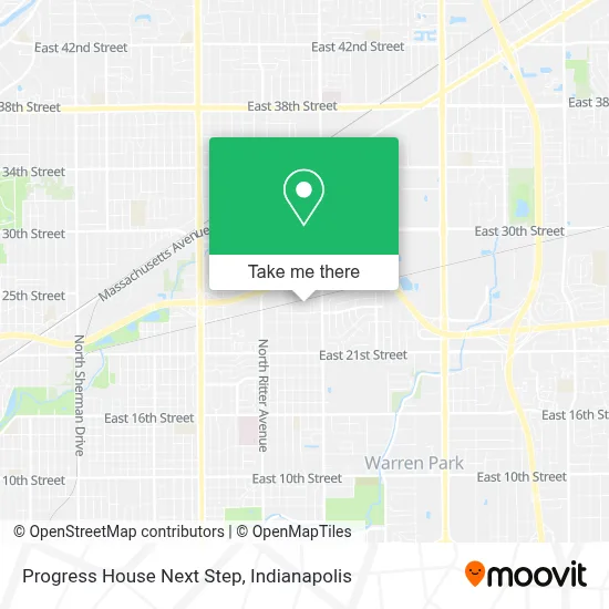 Progress House Next Step map