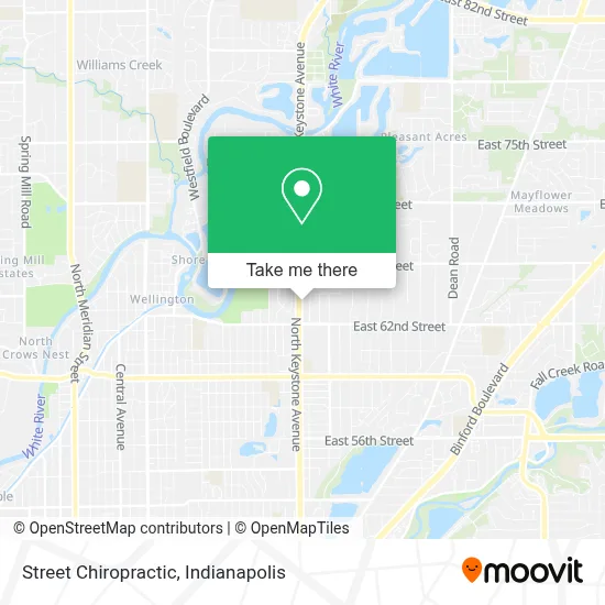 Street Chiropractic map