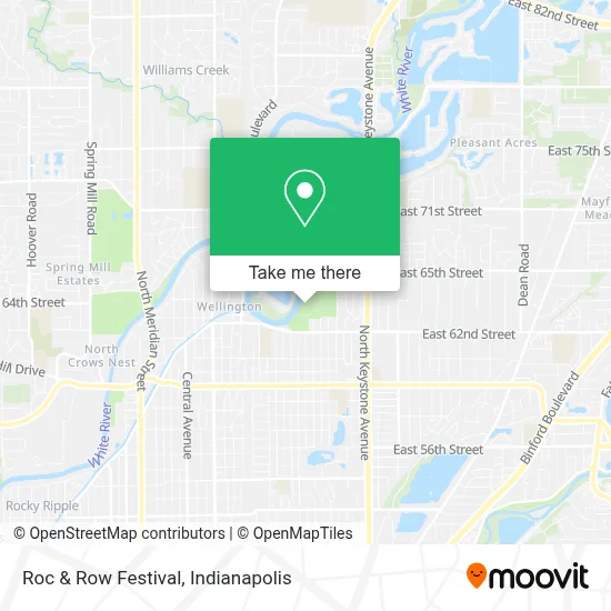 Roc & Row Festival map