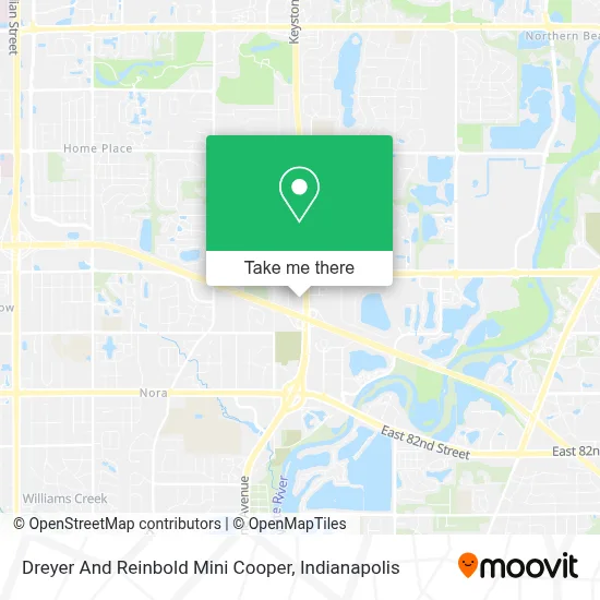 Dreyer And Reinbold Mini Cooper map