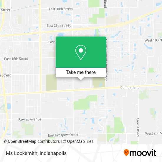 Ms Locksmith map