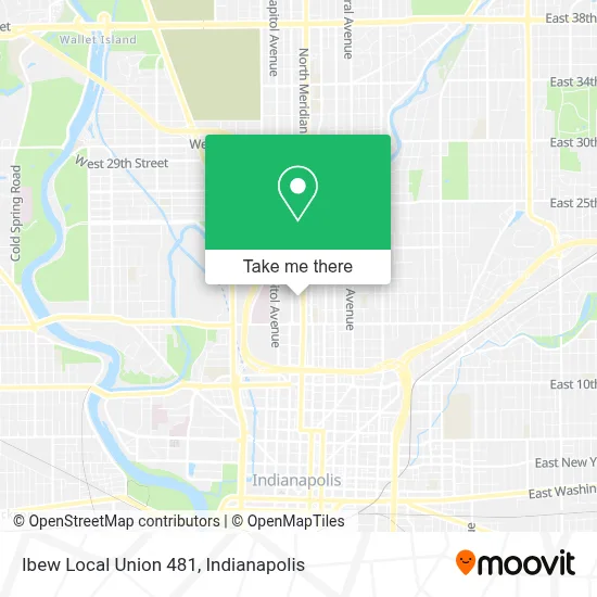 Ibew Local Union 481 map