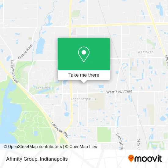 Affinity Group map