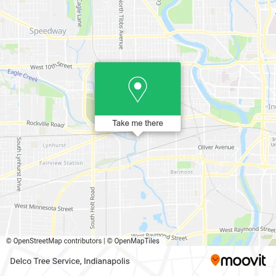 Delco Tree Service map
