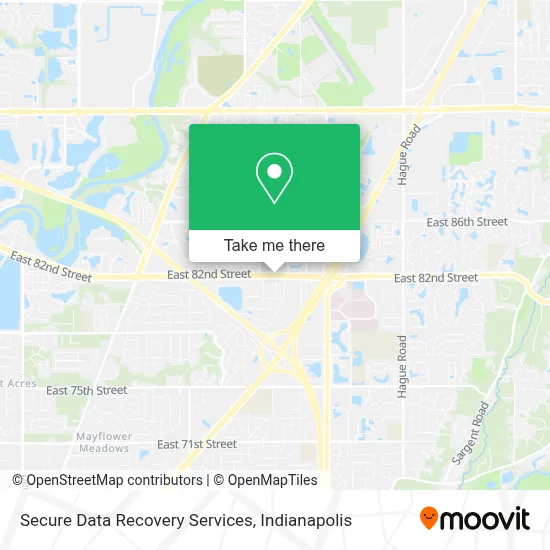 Secure Data Recovery Services map
