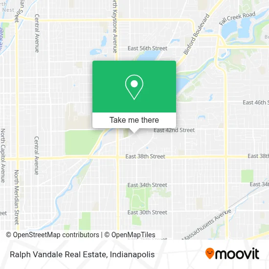 Ralph Vandale Real Estate map
