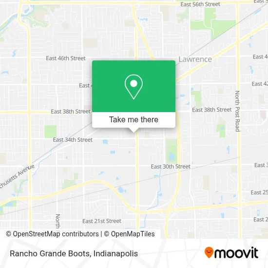 Rancho Grande Boots map