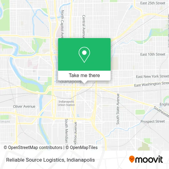 Reliable Source Logistics map