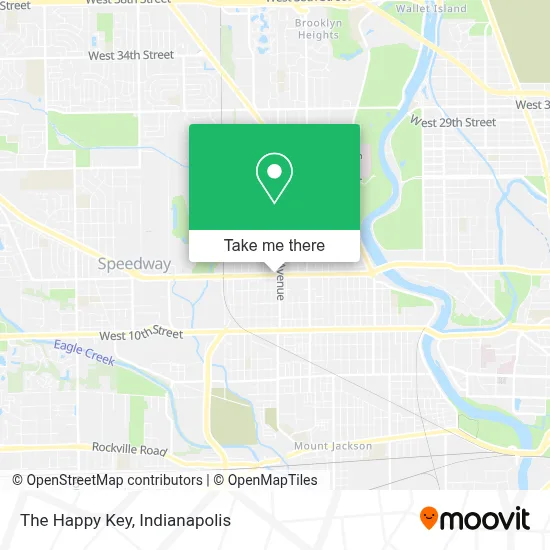 The Happy Key map
