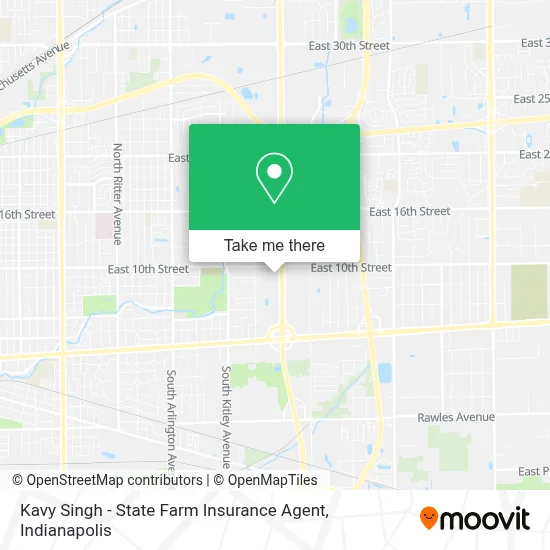 Kavy Singh - State Farm Insurance Agent map