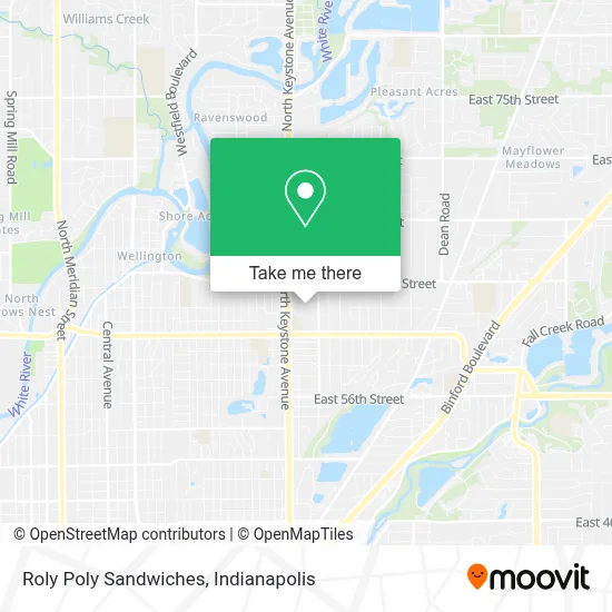 Roly Poly Sandwiches map