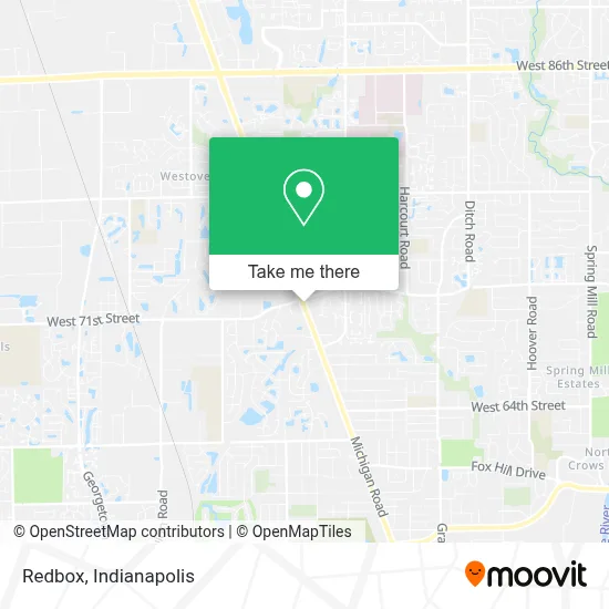 Redbox map