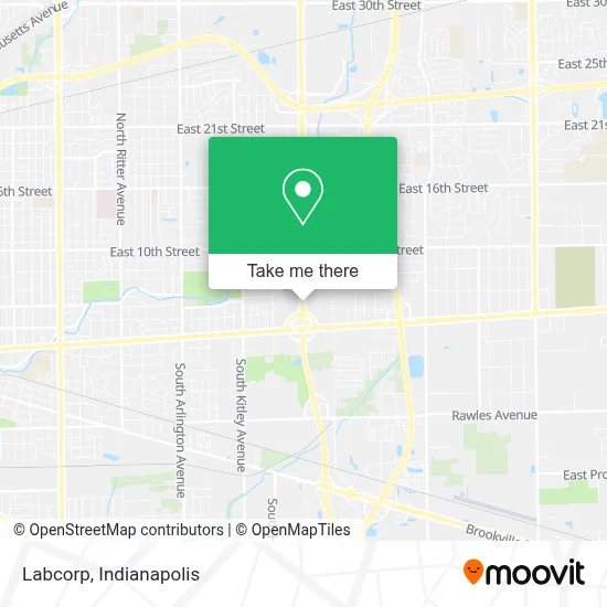 Labcorp map