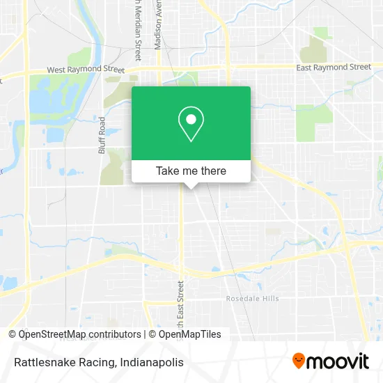 Rattlesnake Racing map