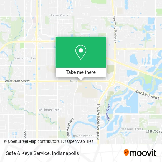 Safe & Keys Service map