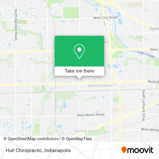 Hull Chiropractic map