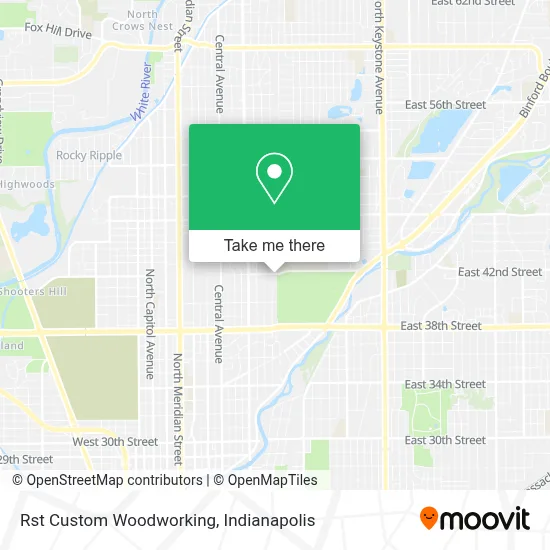 Rst Custom Woodworking map