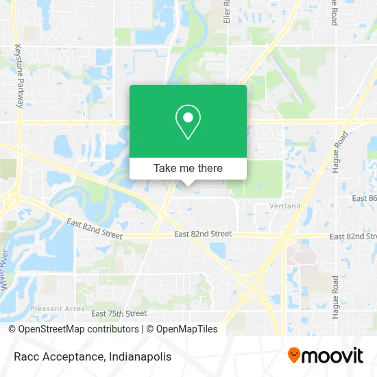 Racc Acceptance map