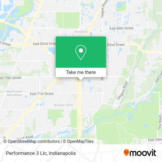Performance 3 Llc map
