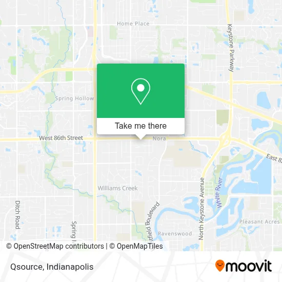 Qsource map