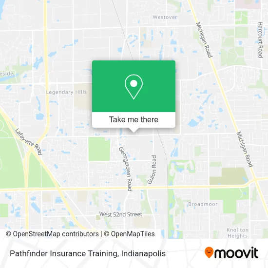 Pathfinder Insurance Training map