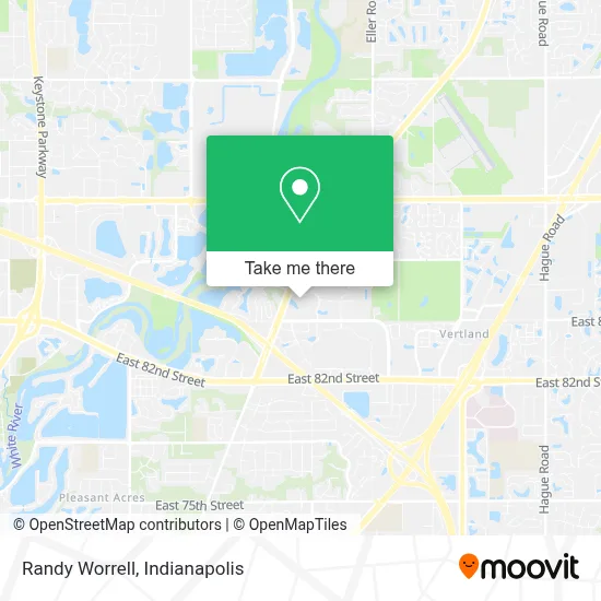 Randy Worrell map