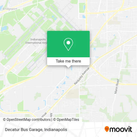 Decatur Bus Garage map