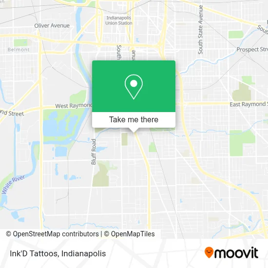 Ink'D Tattoos map