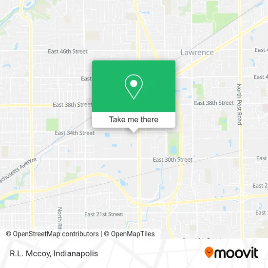 R.L. Mccoy map