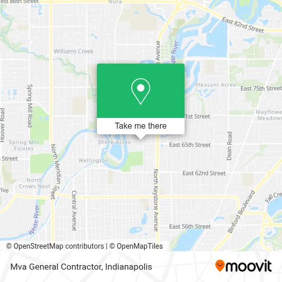 Mva General Contractor map