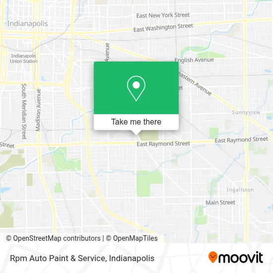Rpm Auto Paint & Service map