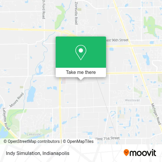 Indy Simulation map