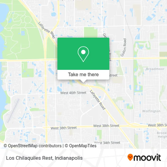 Los Chilaquiles Rest map