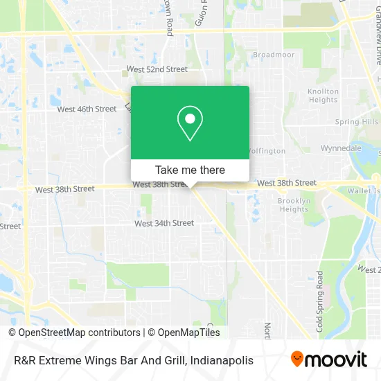 R&R Extreme Wings Bar And Grill map