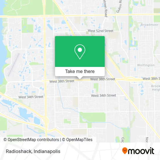 Radioshack map
