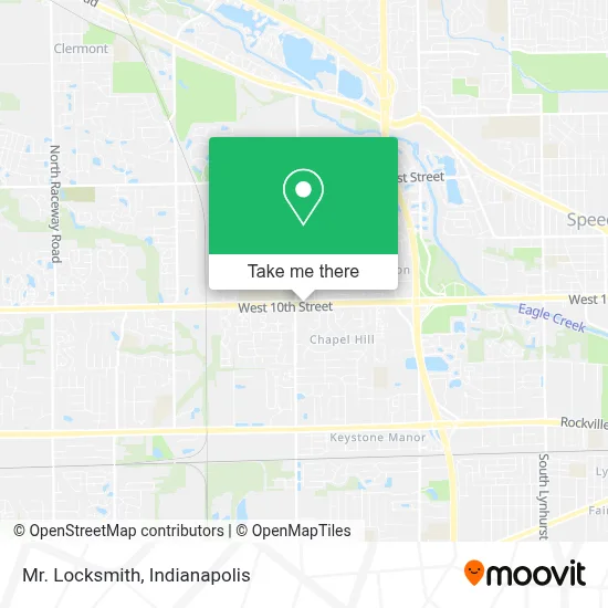 Mr. Locksmith map