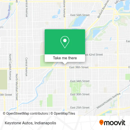 Keystone Autos map
