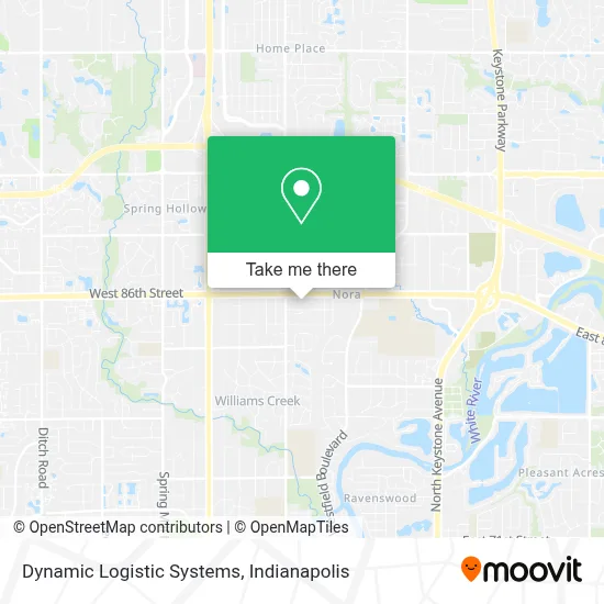 Dynamic Logistic Systems map