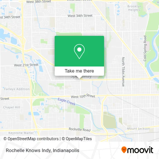 Rochelle Knows Indy map