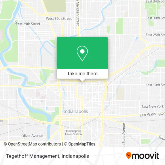 Tegethoff Management map