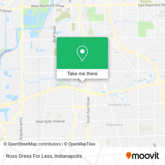 Ross Dress For Less map